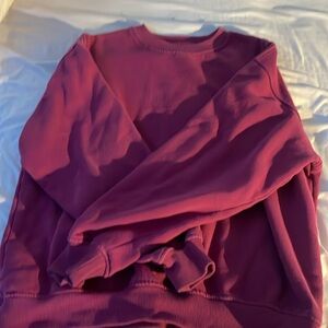 cotton on magenta crewneck